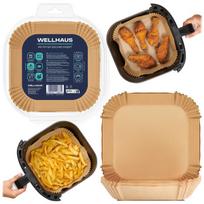 50x Popieriniai įdėklai Air Fryer 16x16 cm