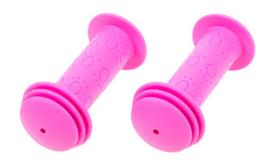Verso Kids dviračių vairo rankenos (pora) 96 mm, rožinė