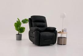 Fotelis-reglaineris Comfort Electric, juodas