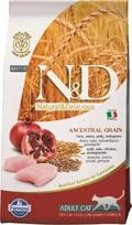 Farmina N&D low grain adult su vištiena ir granatais, 0.3 kg