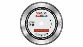 Deimantinis pjovimo diskas Kreator Turbo 230mm betonui, akmeniui