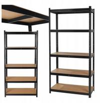 Geko Saugojimo lentyna G10869 180x40x90 cm 265 kg, 5 lentynos, 0.9 mm plienas, 5 mm MDF, 8 apsaugos kojelės