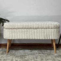 Pufas Oslo Linen, Toskanos kreminės spalvos