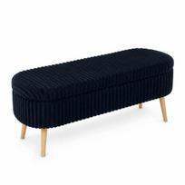 Pufas Oslo Linen, Toskanos juodos spalvos