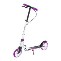 Nils Extreme paauglių riedlentė su Pu ratukais, balta/violetinė