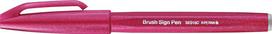 Pentel Brush Sign Pen rašiklis kaligrafijai, bordo