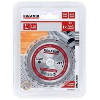 Kreator diskinis pjūklas 85x15mm 24 dantys medienai, metalui, aliuminiui
