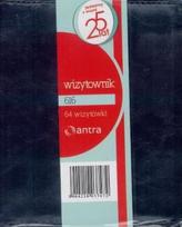 Vizitinė kortelių knygelė Antra 64 kišenėlės, tamsiai mėlyna