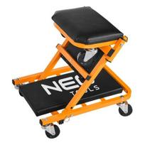 Neo Tools 2-in-1 dirbtuvės gultas-taburetė, 150 kg