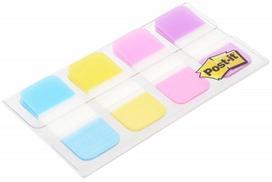 Post-it Strong indeksavimo skirtukai 16x38mm 4x10 vnt.