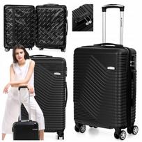 Maža Sapphire kelioninė lagaminas kabinai, Abs, 50l, juodas