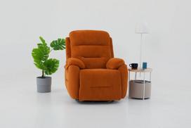 Fotelis-reglaineris Comfort Electric, plytų raudonos spalvos