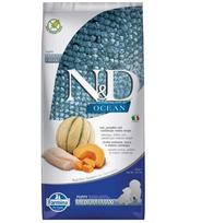 Farmina N&D su vandenyno menke, moliūgais ir kanalupe, 12 kg