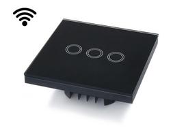 Lietuviškas lietimui jautrus jungiklis 3 zonų su Wifi