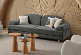 Sofa-lova Aries, antracito spalvos