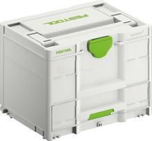 Festool Systainer³ Sys3-combi M 287 su stalčiumi