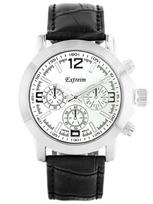 Vyriškas laikrodis Extreim Ext-8386a-1a su baltu ciferblatu