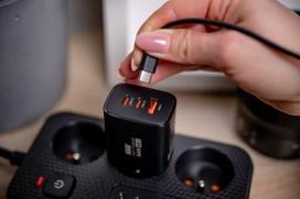 Newell Gan 65w tinklo įkroviklis 2x Usb-c, Usb-a