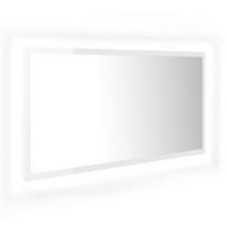 Veidrodis vidaXL LED 90, baltas