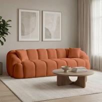 Keturvietė sofa Octavio, plytų raudonos spalvos