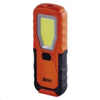 Led darbo žibintuvėlis Cob 5w + 1x Led 360 lm, 4x Aa