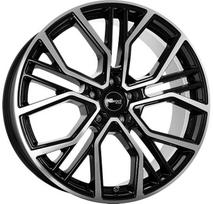 Ratlankis BROCK B41 R20x8.5 5x127 ET 50 CB 71.6 (Glossy Black Fully Polished) (870 kg)