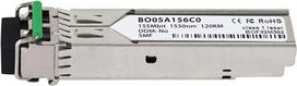 Kompatibler Korenix SFP100SM120D BlueOptics© BO05A156C0D SFP Transceiver, LC-Duplex, 100BASE-ZX, Singlemode Fiber, 1550nm, 120KM, DDM, 0°C/+70°C (SFP100SM120D-BO)