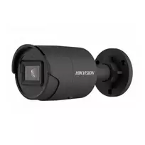 Hikvision bullet DS-2CD2046G2-IU F4 (juoda, 4 MP, 40 m. IR, AcuSense)