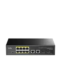 8 prievadų komutatorius CUDY GS1010PS2 (Nevaldomas, PoE)