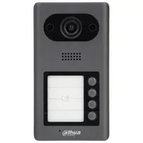 Lauko stotelė, 2 MP vaizdo kamera, 4 mygtukai VTO3211D-P4