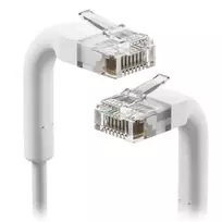 Kabelis patch Ubiquiti U-Cable-Patch-1M-RJ45 (1m, baltas, UTP, 6 Cat.)