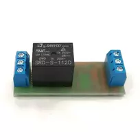 Relės blokas 12V 12A SRD-S-112D (su kontaktinėmis kaladėlėmis)