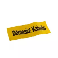 Signalinė juosta "Kabelis" 0.15mm x 250mm (500m)