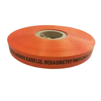Signalinė juosta "Šviesolaidinio kabelis" 0.15mm x 300mm (400m)