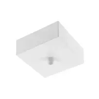 Šviestuvo pagrindas prie lubų baltas kvadratinis GTV AE-MAS80X80-10 (80x80x30mm)