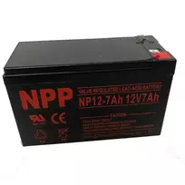 Akumuliatorius 12V 7Ah NPP T1(F1) Pb AGM