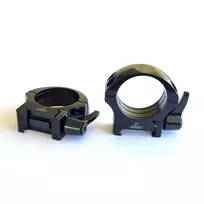 Rusan mikron Picatinny žiedai – 30 mm su svirtimi