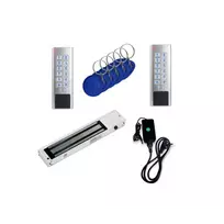 Praėjimo kontrolės komplektas su kodinė klaviatūra SET-AD8EMx2+280LED-AC (vidaus sąlygoms)