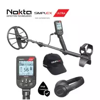 Metalo detektorius su belaidėmis ausinėmis NOKTA SIMPLEX ULTRA WHP