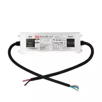 Impulsinis maitinimo šaltinis LED 200W 12V 16A IP67, dimeriuojamas, Mean well XLG-200-12-A