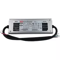 Impulsinis maitinimo šaltinis LED 24V 200W 8.3A, IP67, dimeriuojamas, MEAN WELL, XLG-200-24-A