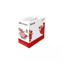 Kabelis ryšio Hikvision UTP 5E (Gysla-0.50mm, ritė 305m) DS-1LN5E-S