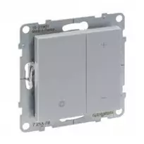 Dimeris aliuminis LED 75W SUNO Legrand 721378 (10 lempučių max, kaitrinės lempos - 75W)