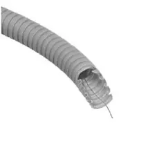 Gofruotas vamzdis pilkas D25 su viela Glob-El GL301W320 (be halogenų, 320N/5 cm, 50 m)
