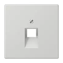 Kompiuterinio lizdo apdaila JUNG LS969-1UALG (pilka, 1xRJ45)