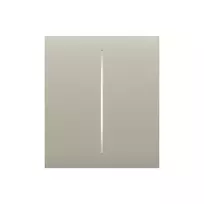 CenterButton (2-gang) Ivory Ajax