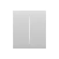 CenterButton (2-gang) White, Ajax