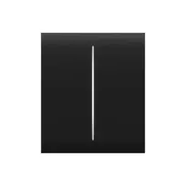 CenterButton (2-gang), Black, AJAX