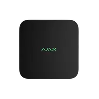 NVR 8ch black, 8 kanalų įrašymo įrenginys, juodas, Ajax