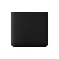 SideButton (1-gang) vertical Black, Ajax